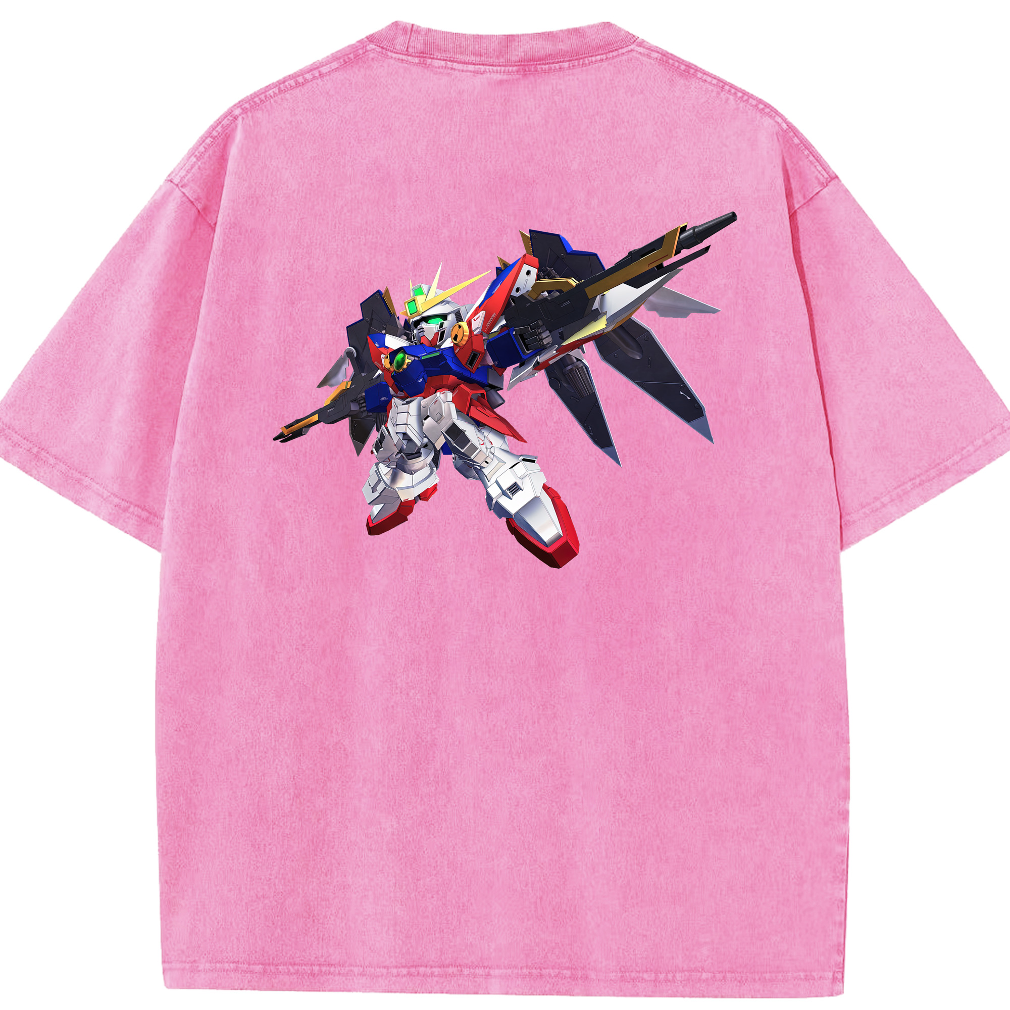 （画像用） 機動戦士ガンダム Mobile Suit Gundam 綿100% ヴィンテージ風 半袖Tシャツ（背面プリント）